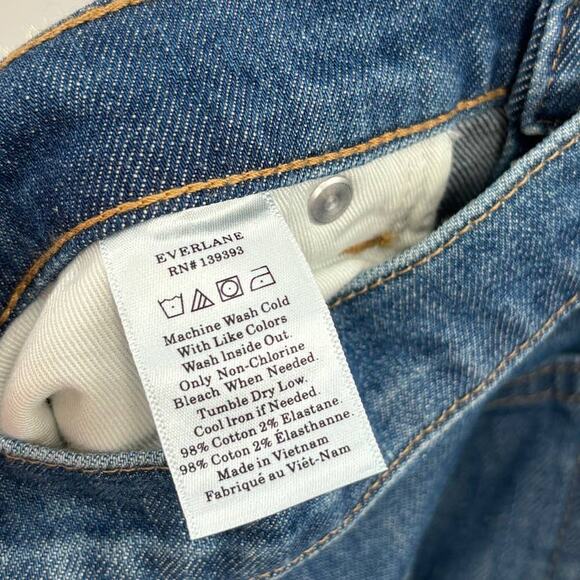 Everlane High Rise Blue Skinny Jeans - Picture 10 of 10